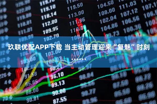 玖联优配APP下载 当主动管理迎来“复魅”时刻……